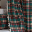 Farmhouse Classic Plaid Curtains Rod Pocket 2 Panel