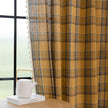 Farmhouse Classic Plaid Curtains Rod Pocket 2 Panel