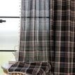 Farmhouse Classic Plaid Curtains Rod Pocket 2 Panel