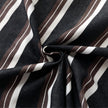 Black White Stripe Rectangle Tablecloth Farmhouse Tassel Design