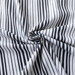White Black Stripe Rectangle Tablecloth Farmhouse Tassel Design