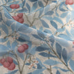 Erbnaryx Mix and Match Curtains 4 Panels Set - 2 Pieces FLoral Print Sheer Curtains and 2 Pieces Velvet Curtains for Bedroom Living Room Grommet Window Drapes