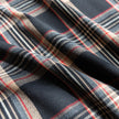 Black Plaid Couch Covers with Tassel
