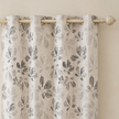 Linen Texture Curtains Darkening Rod Pocket 2 Panels
