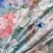 Mixed Color Vintage Watercolor Floral Velvet Curtains Grommet Top 2 Panel - product image 7