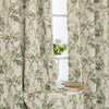 Nature-inspired blackout curtain with lush green leaf prints on a beige background, designed to block sunlight, enhance privacy, and bring a fresh, botanical charm to your living room, bedroom, or dining space.