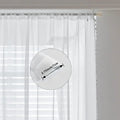 White Sheer Curtains with Pom Pom Trim – Create an airy, elegant atmosphere with these lightweight white sheer curtains, featuring delicate pom pom edging for a subtle decorative touch. Perfect for softening natural light while maintaining privacy, they add a fresh and cozy feel to bedrooms, living rooms, or reading nooks. Easy to pair with any décor style, these breathable and stylish curtains enhance your space with effortless charm.
