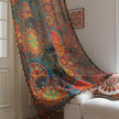 Infuse your home with artistic vibrance using this bohemian sheer curtain, adorned with an intricate mandala and floral pattern in bold reds, yellows, blues, and oranges. Made from lightweight, airy fabric, it filters natural sunlight beautifully while preserving privacy. Perfect for living rooms, bedrooms, or creative spaces, this decorative curtain creates a warm, inviting ambiance.