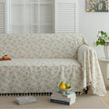 Cream Floral Sofa Cover – Add a touch of elegance and charm to your living room with this beautifully designed sofa cover featuring a soft cream background adorned with delicate, multicolored floral sprigs. Made from durable and comfortable fabric, it provides excellent protection against spills, stains, and everyday wear while giving your couch a fresh, cozy makeover. Perfect for vintage, cottage, or minimalist interiors, this slipcover blends timeless beauty with practical functionality for a stylish and 