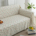 Cream Floral Sofa Cover – Add a touch of elegance and charm to your living room with this beautifully designed sofa cover featuring a soft cream background adorned with delicate, multicolored floral sprigs. Made from durable and comfortable fabric, it provides excellent protection against spills, stains, and everyday wear while giving your couch a fresh, cozy makeover. Perfect for vintage, cottage, or minimalist interiors, this slipcover blends timeless beauty with practical functionality for a stylish and 