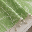 Fresh Green Leaf Sofa Cover ¨C Refresh your living space with this nature-inspired sofa cover featuring a soft green background adorned with delicate white leaf patterns. Crafted from durable, breathable fabric, it offers excellent protection against spills, stains, and everyday wear while adding a calming, botanical touch to your home d¨¦cor. Perfect for modern, eco-friendly, or minimalist interiors, this slipcover blends style and functionality, instantly revitalizing your couch with a fresh, inviting loo
