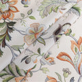 Vintage Floral Round Tablecloth – Brighten your dining space with this elegant round tablecloth featuring a soft cream background adorned with intricate multicolor floral patterns. Detailed with graceful vines and blooms in warm earthy tones, it’s finished with delicate white tassels for a charming touch. Perfect for kitchen tables, coffee corners, or garden parties, this durable and stylish tablecloth complements farmhouse, cottage, and classic décor styles.
