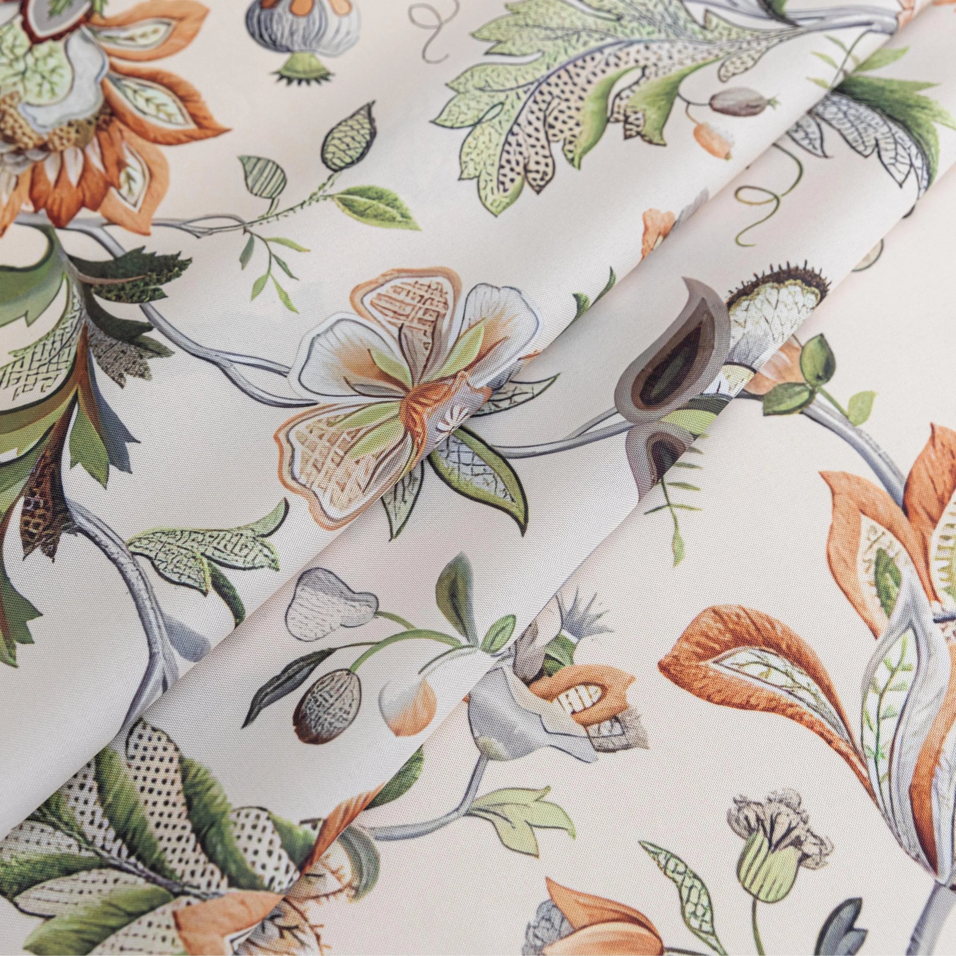 Vintage Floral Round Tablecloth – Brighten your dining space with this elegant round tablecloth featuring a soft cream background adorned with intricate multicolor floral patterns. Detailed with graceful vines and blooms in warm earthy tones, it’s finished with delicate white tassels for a charming touch. Perfect for kitchen tables, coffee corners, or garden parties, this durable and stylish tablecloth complements farmhouse, cottage, and classic décor styles.
