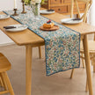 Vintage Floral Table Runner ¨C Bring a touch of timeless charm to your dining space with this beautifully woven table runner featuring delicate blue and red floral patterns on a soft cream background. Accented with a subtle blue border, it adds a fresh and inviting feel to any table setting. Perfect for everyday meals, afternoon tea, or special occasions, this durable and stylish runner complements farmhouse, cottage, and classic home d¨¦cor styles.
