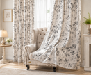 Linen Texture Curtains Darkening Rod Pocket 2 Panels