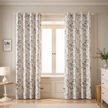 Linen Texture Curtains Darkening Rod Pocket 2 Panels