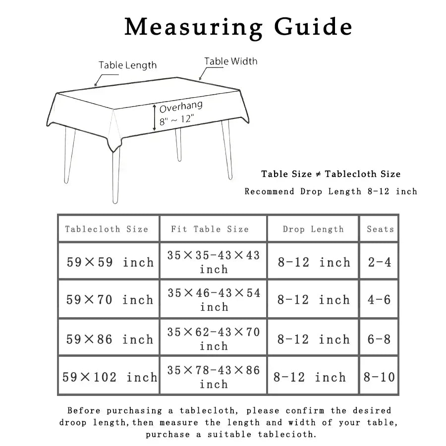 Green White Plaid Rectangle Tablecloth Farmhouse Tassel Design
